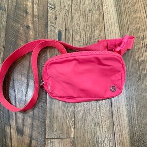 Lululemon hot pink Fanny pack fannypack